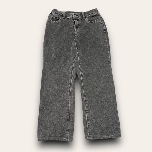 Grey Denim Boyfriend Jeans Size 26 Grunge Skater Indie - Picture 1 of 7